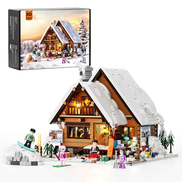 Ski Lodge 2187PCS - Happy Brick Land