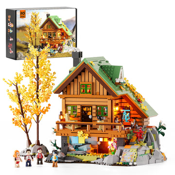 Mountain Cabin 2255pcs - Happy Brick Land