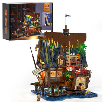 Medieval Pier Inn 2143pcs - Happy Brick Land