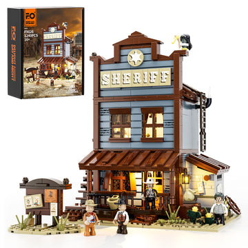 Sheriff's Office 1240pcs - Happy Brick Land