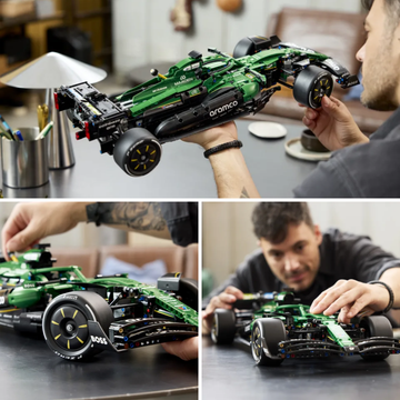 LEGO® Technic 42240 Aston Martin AMR25 F1 Car Revealed: British Racing Green Joins the Collection