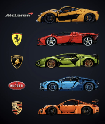 LEGO x Supercars: The Ultimate Collector's Dream Display