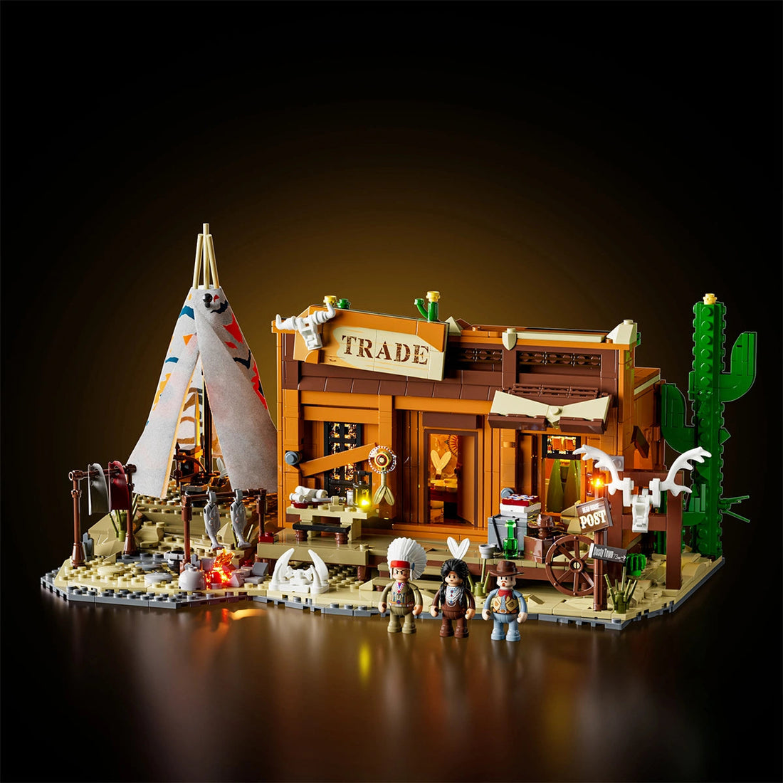 Western Fur Trading Post 1432 PCS