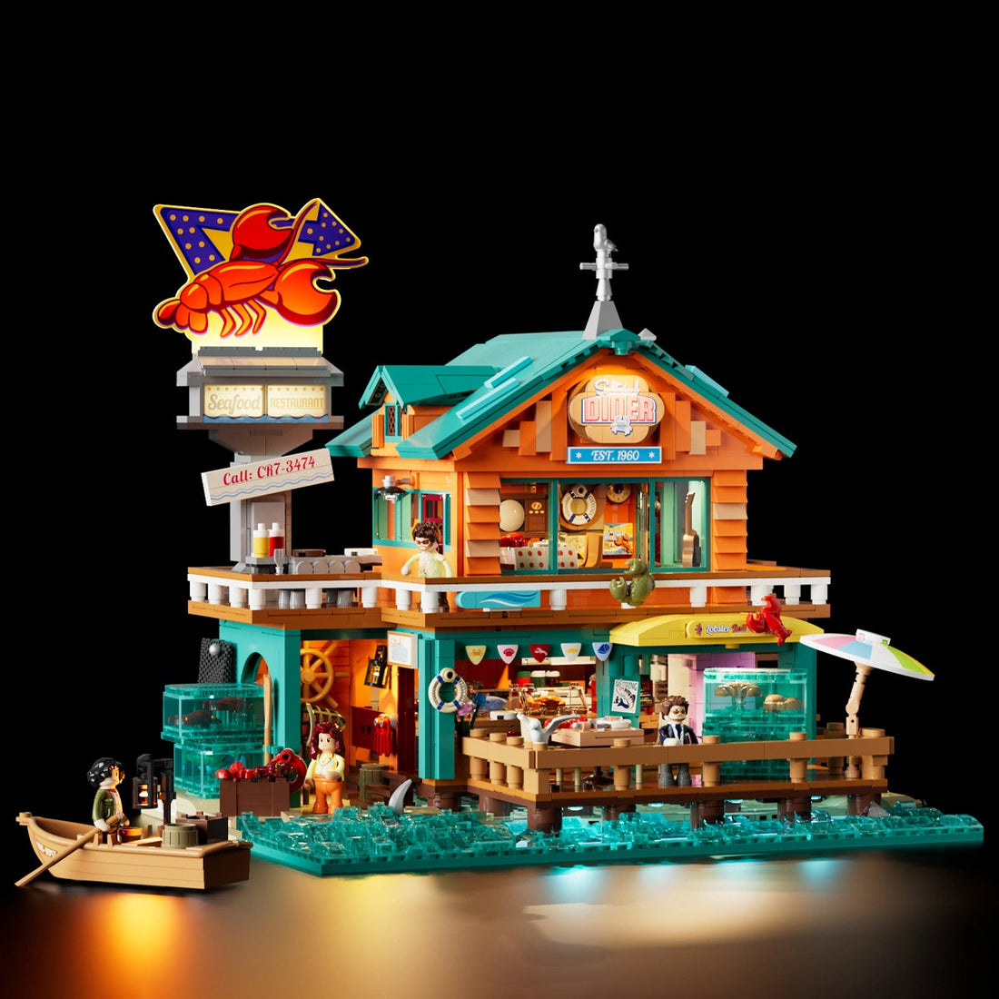 Seafood Restaurant 2484 PCS