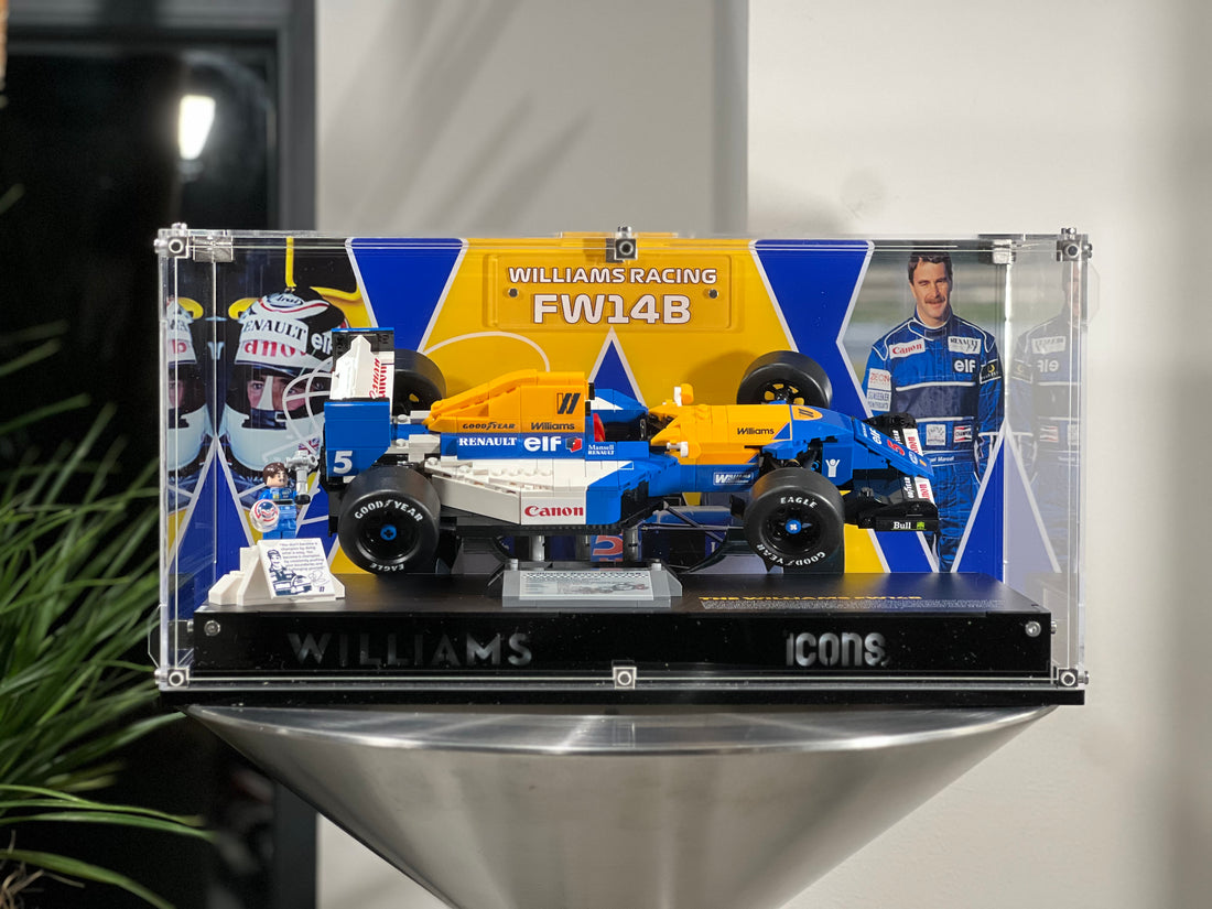 Acrylic Display Case for Williams Racing FW14B & Nigel Mansell(10353)