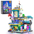 Cyberpunk Neoncity Apartment 2507PCS - Happy Brick Land