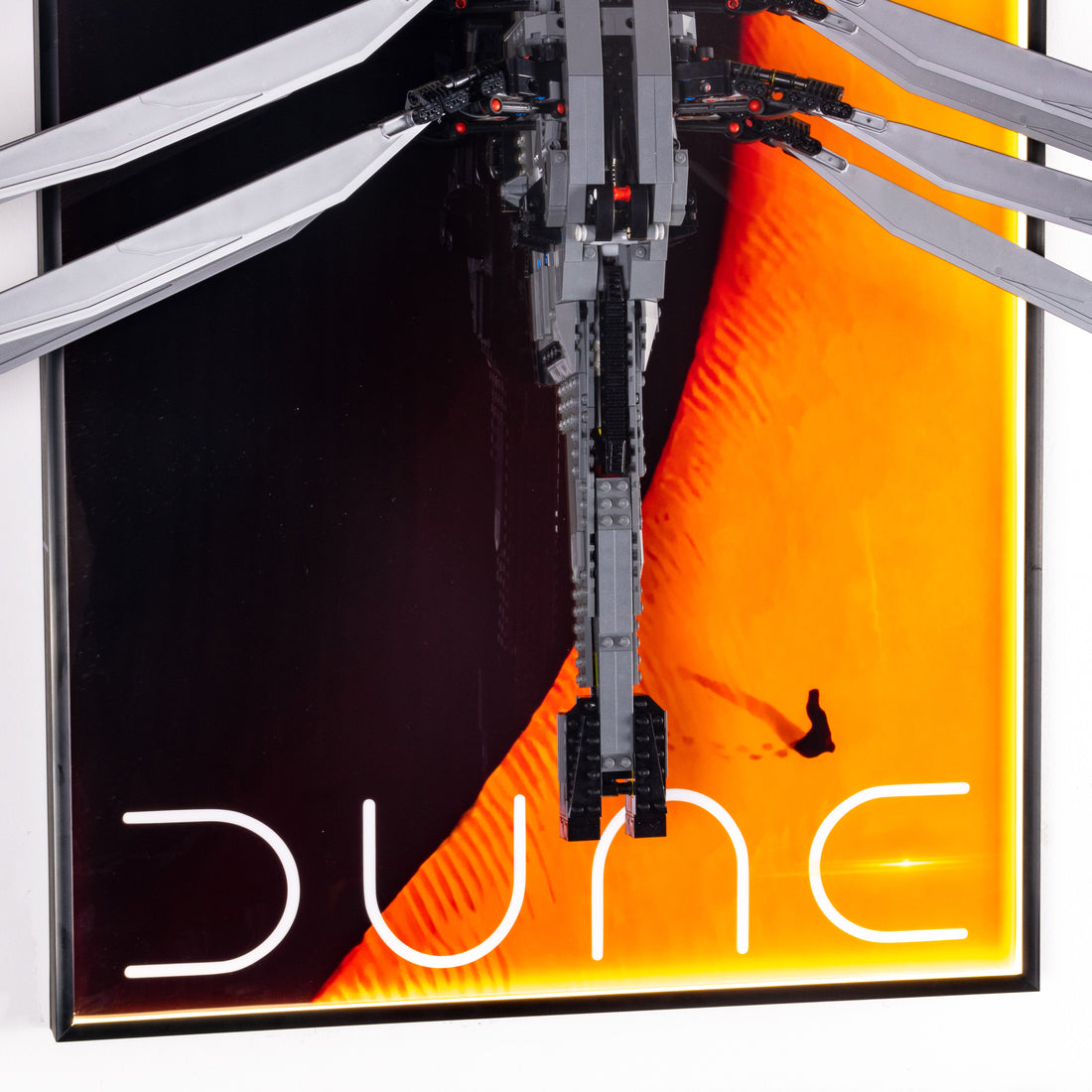 Wall Mount Display Frame for Dune Atreides Royal Ornithopter 10327