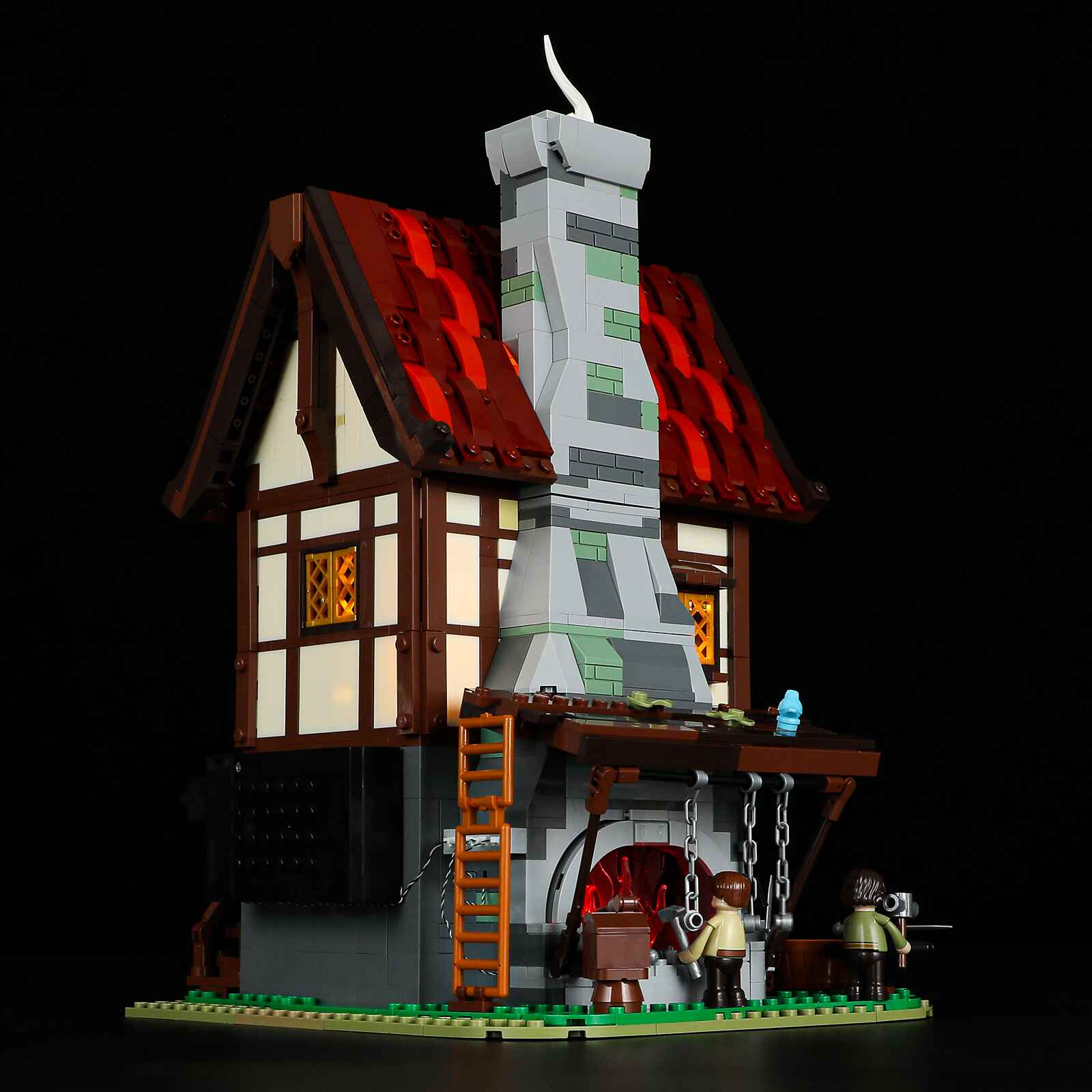 Forge House 1595PCS - Happy Brick Land
