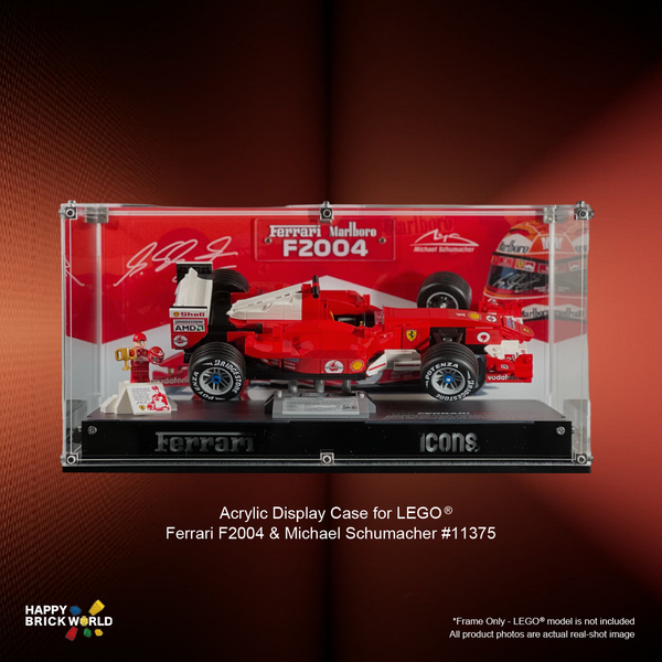 Acrylic Display Case for Ferrari F2004 & Michael Schumacher(11375)