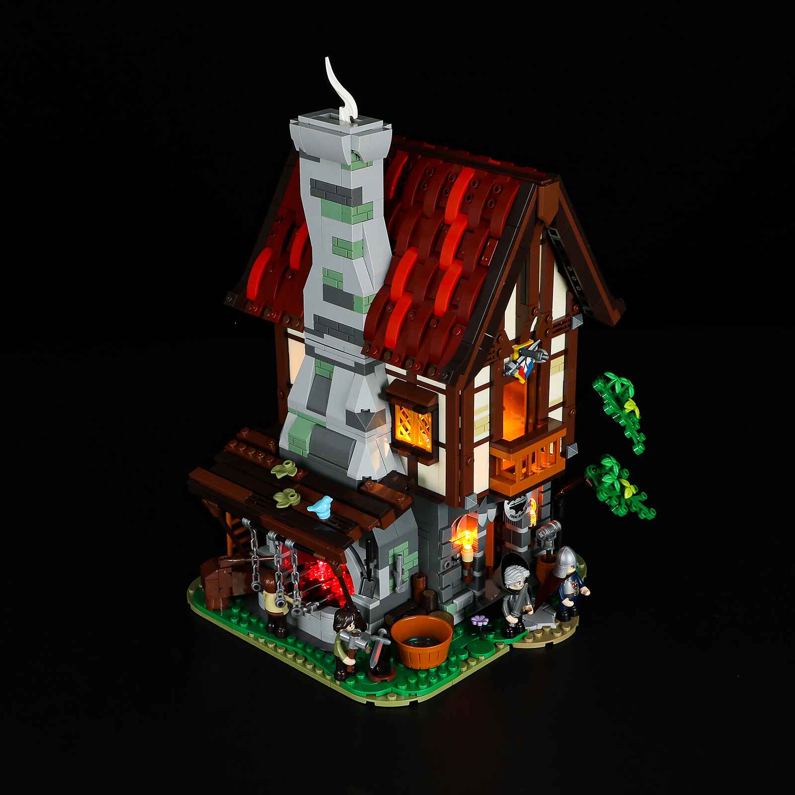 Forge House 1595PCS - Happy Brick Land