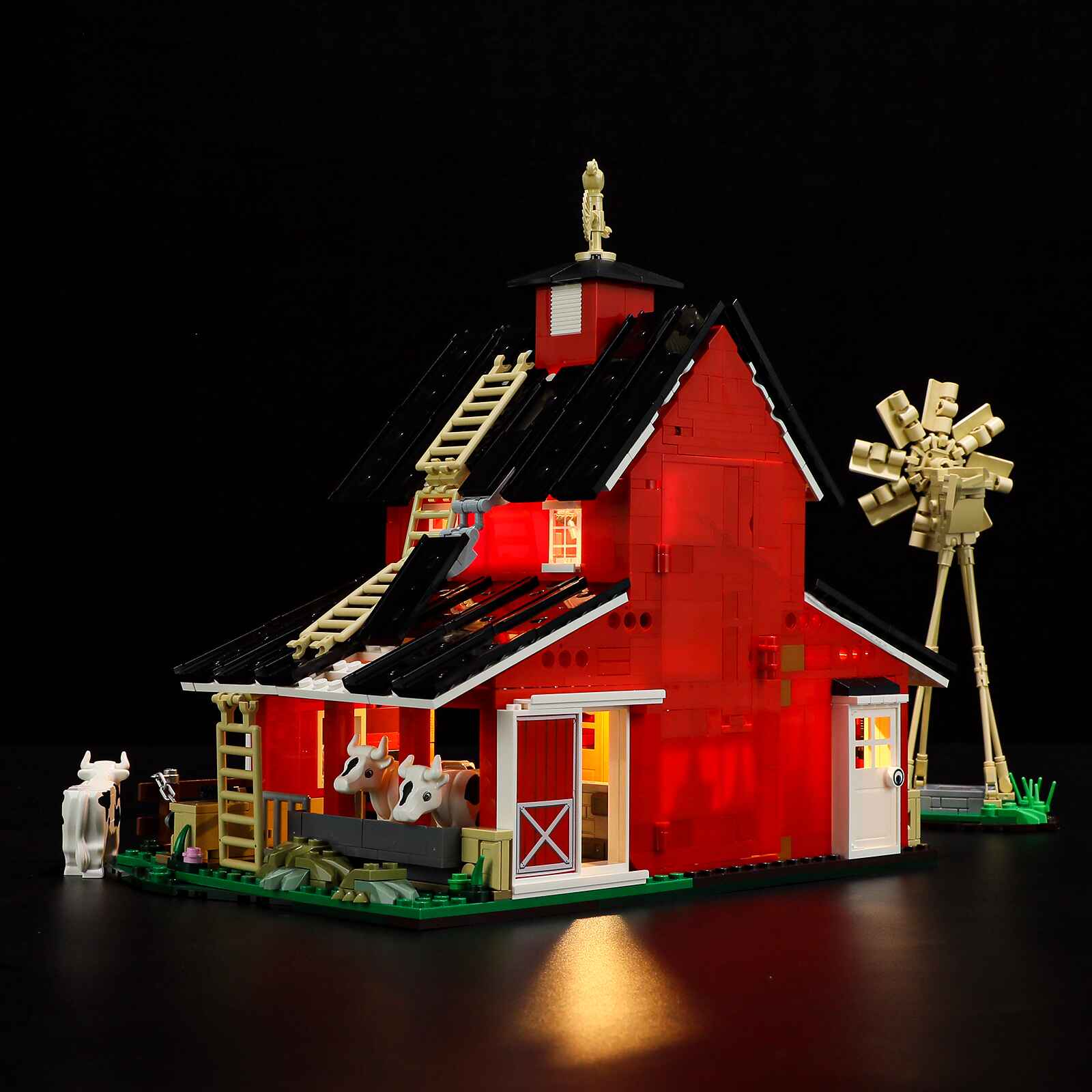Cow Barn 1368PCS - Happy Brick Land 