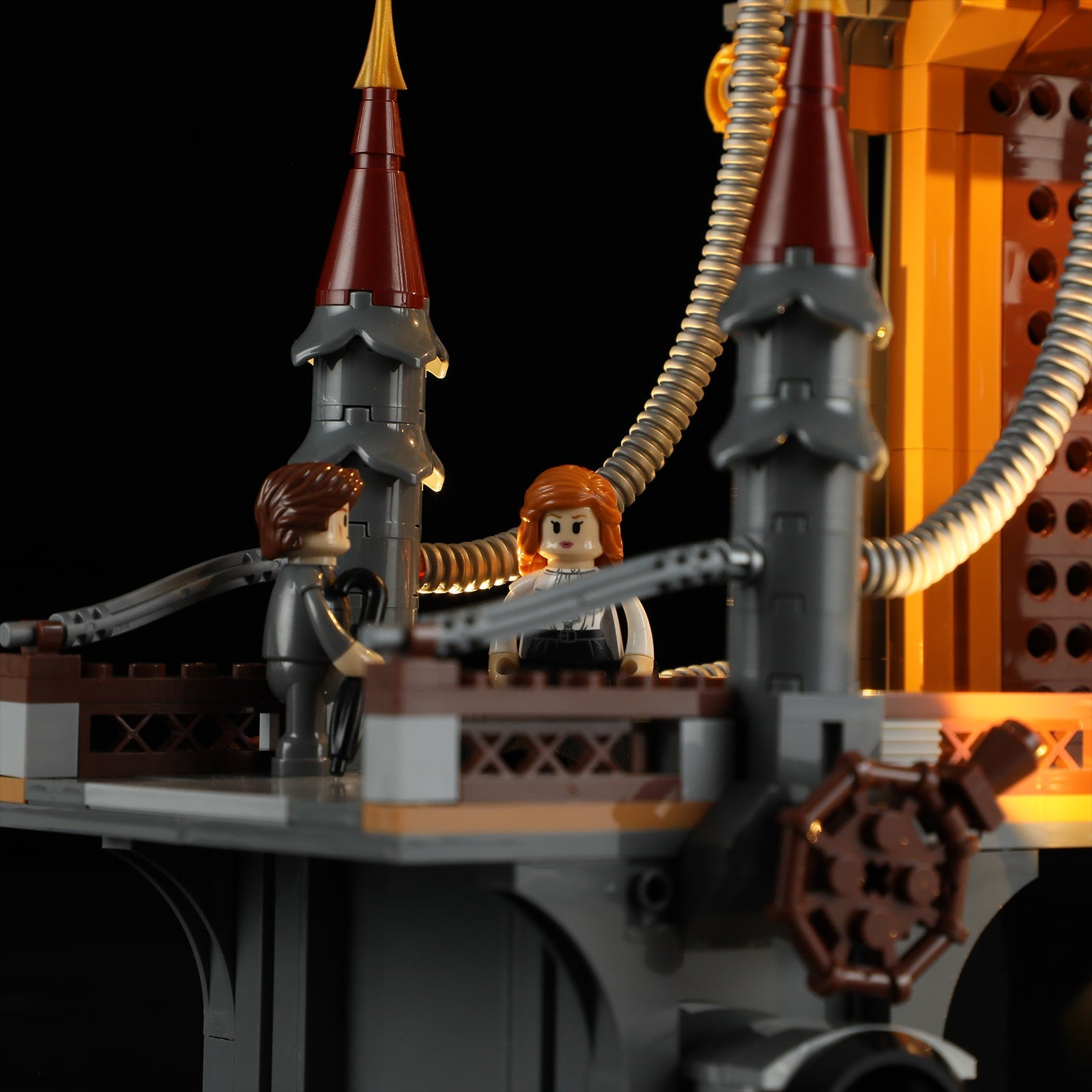 Steampunk City Bridge - Happy Brick Land