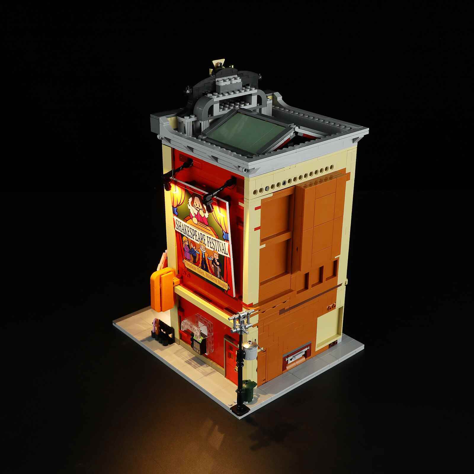 Balcony Theatre 2445PCS - Happy Brick Land