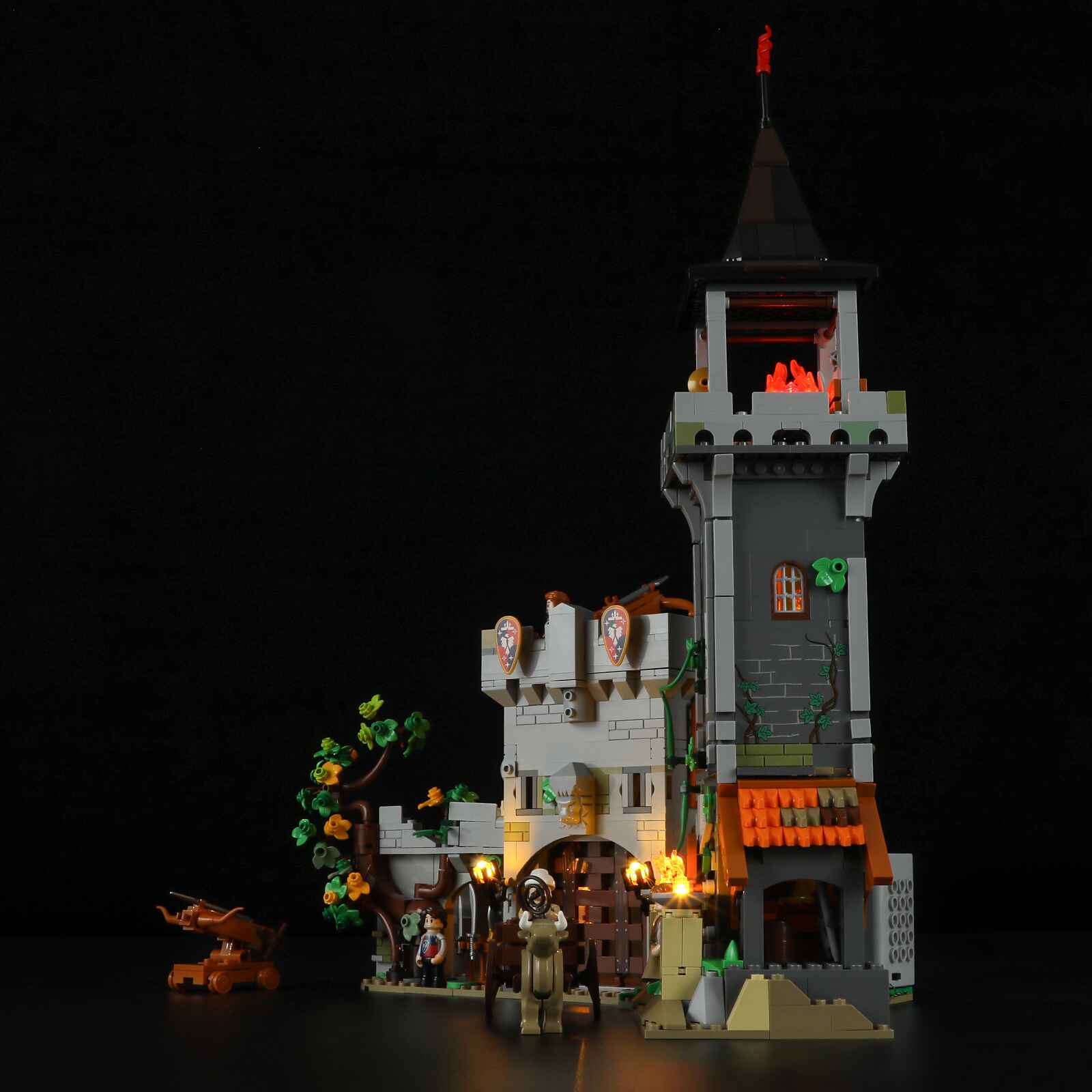 Medieval Watchtower 1625PCS - Happy Brick Land 