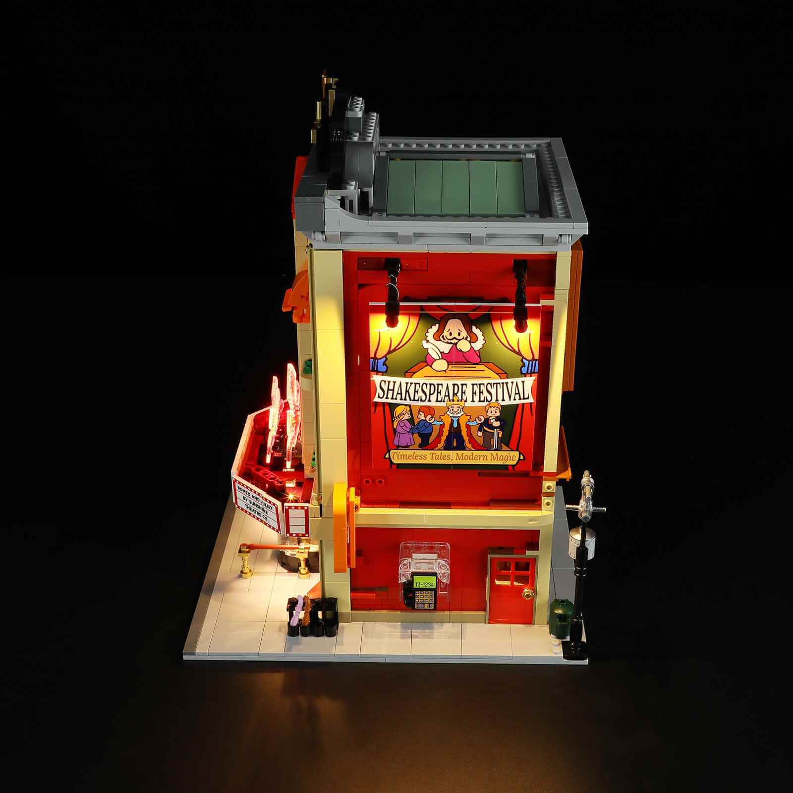 Balcony Theatre 2445PCS - Happy Brick Land