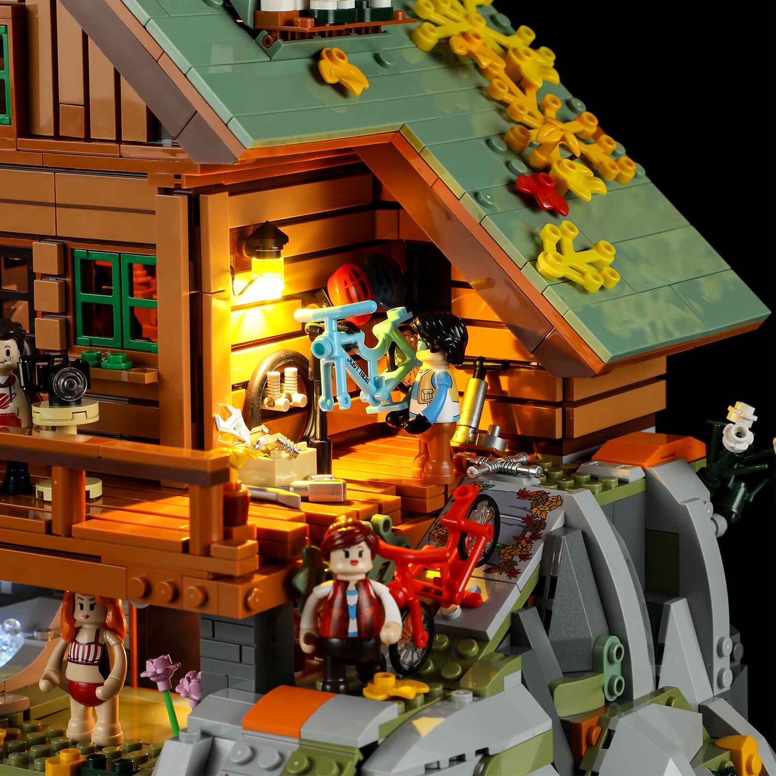 Mountain Cabin 2255PCS - Happy Brick Land 