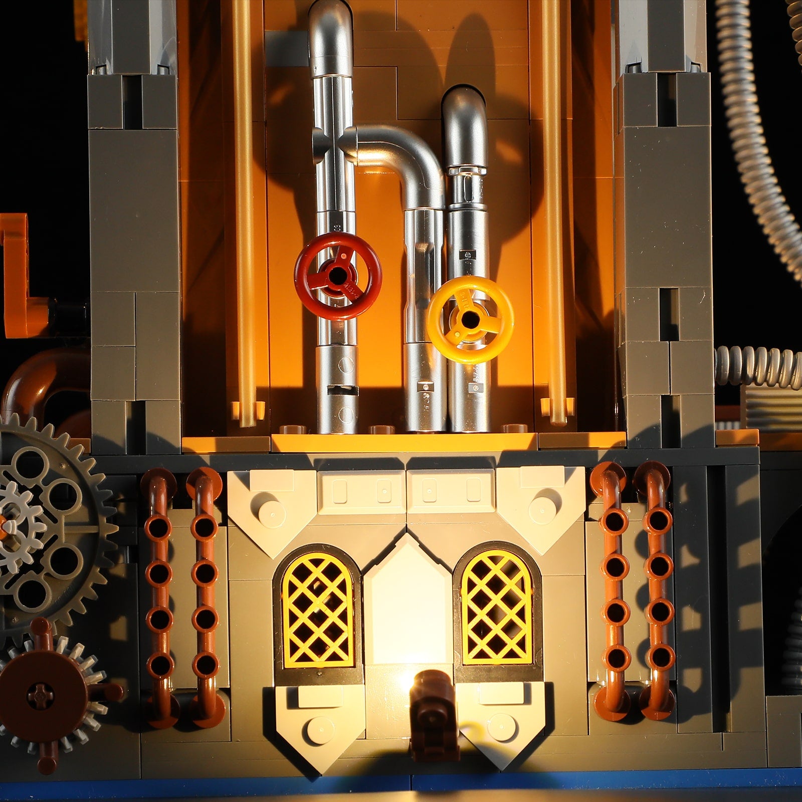 Steampunk City Bridge - Happy Brick Land