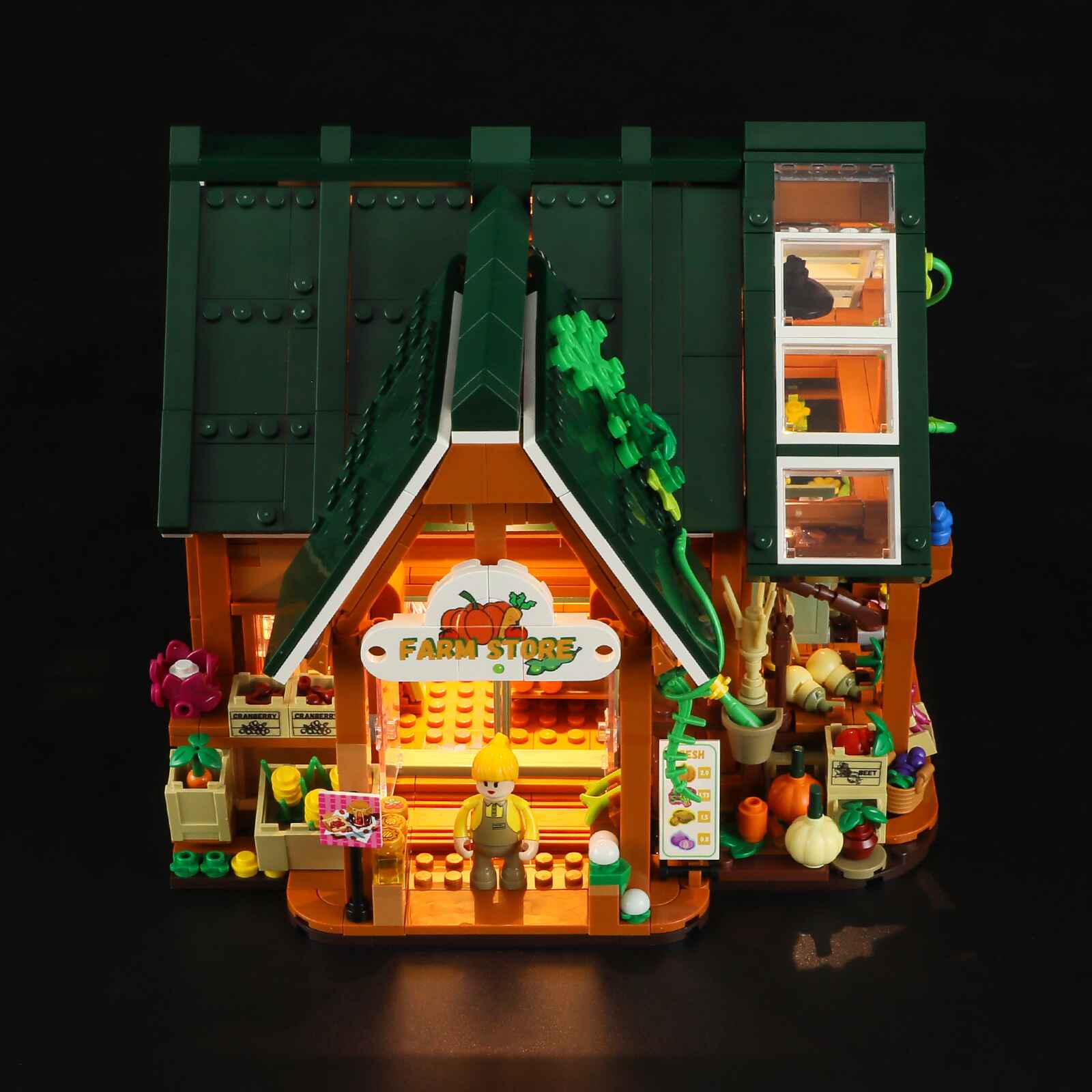 Farm Store 1523PCS - Happy Brick Land 