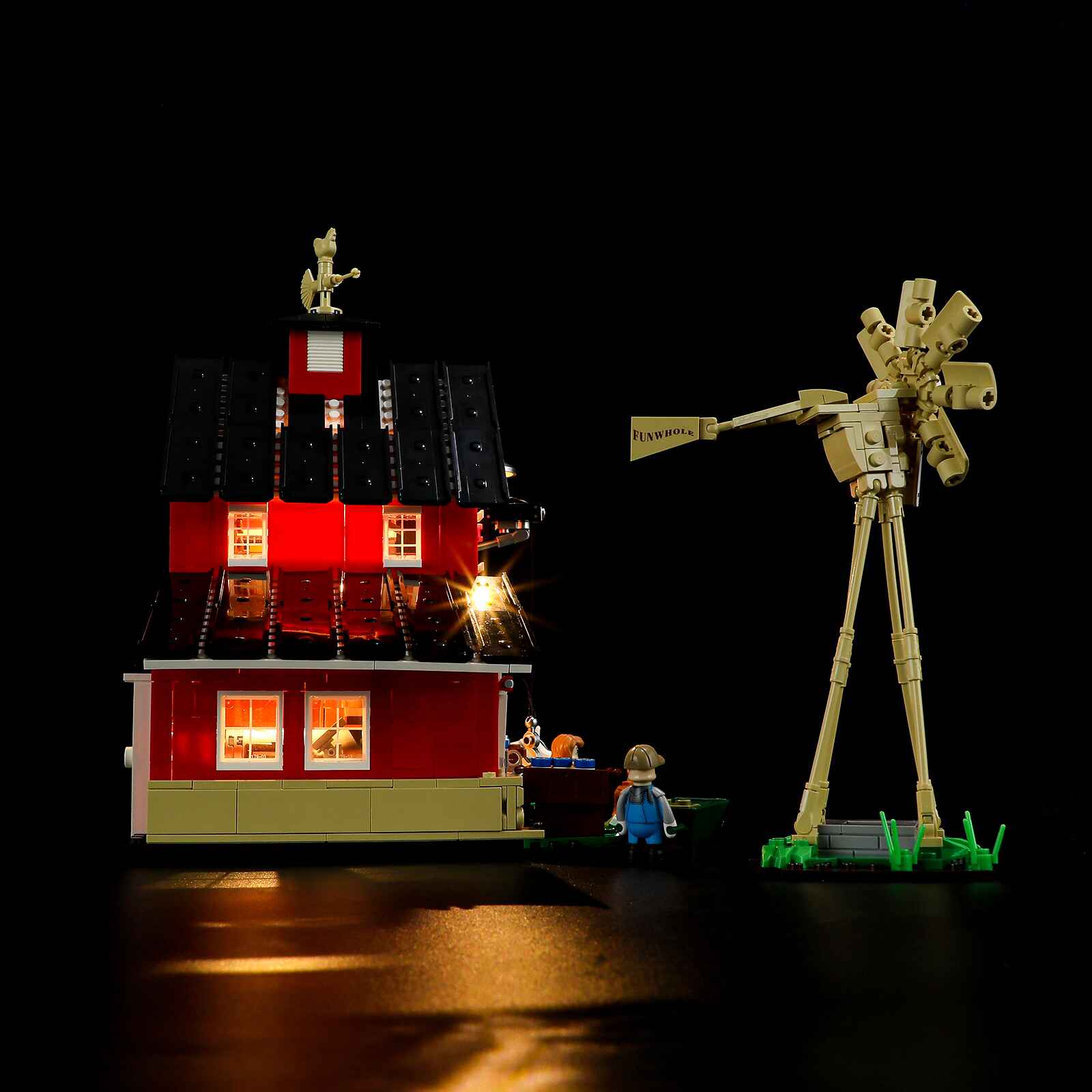 Cow Barn 1368PCS - Happy Brick Land 