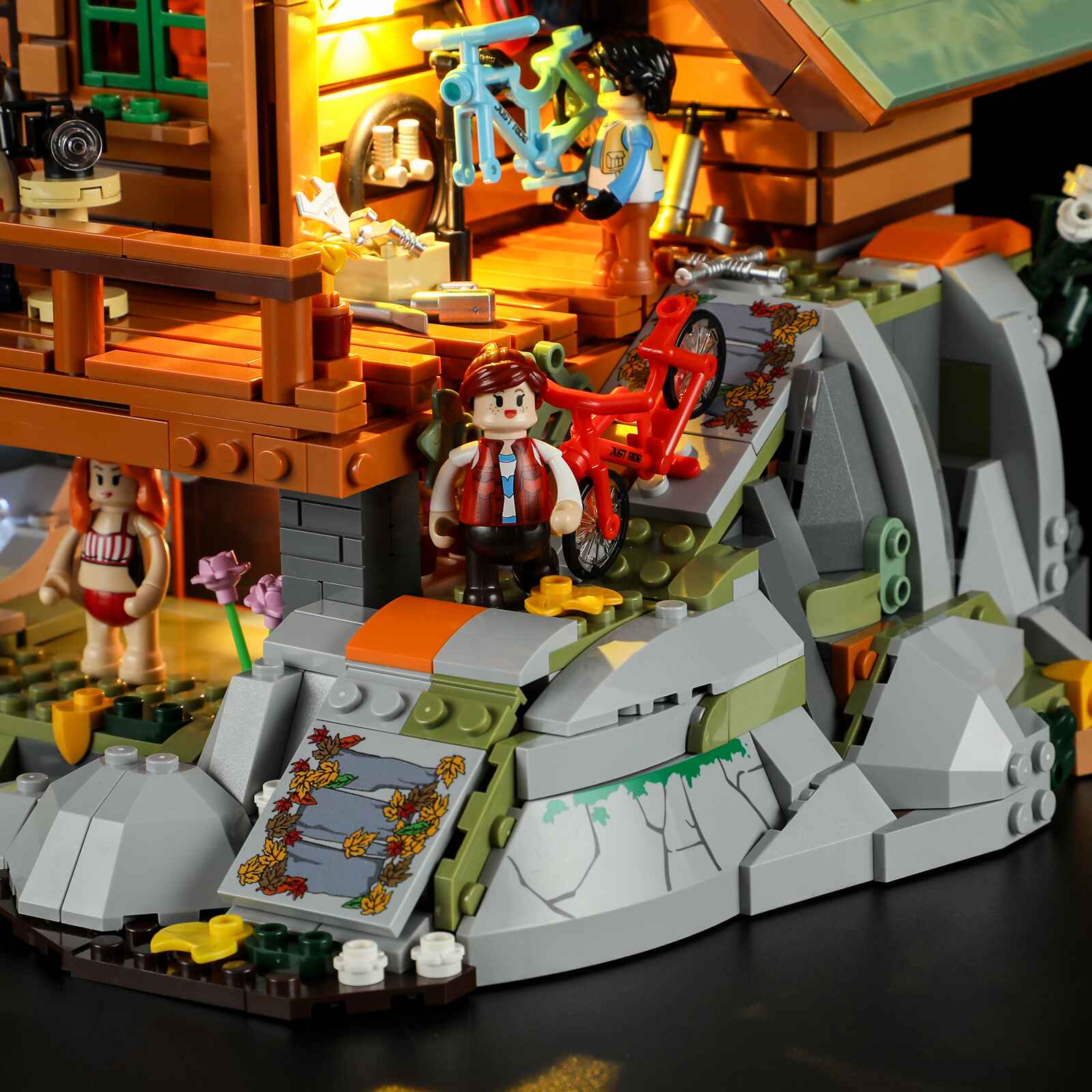Mountain Cabin 2255PCS - Happy Brick Land 