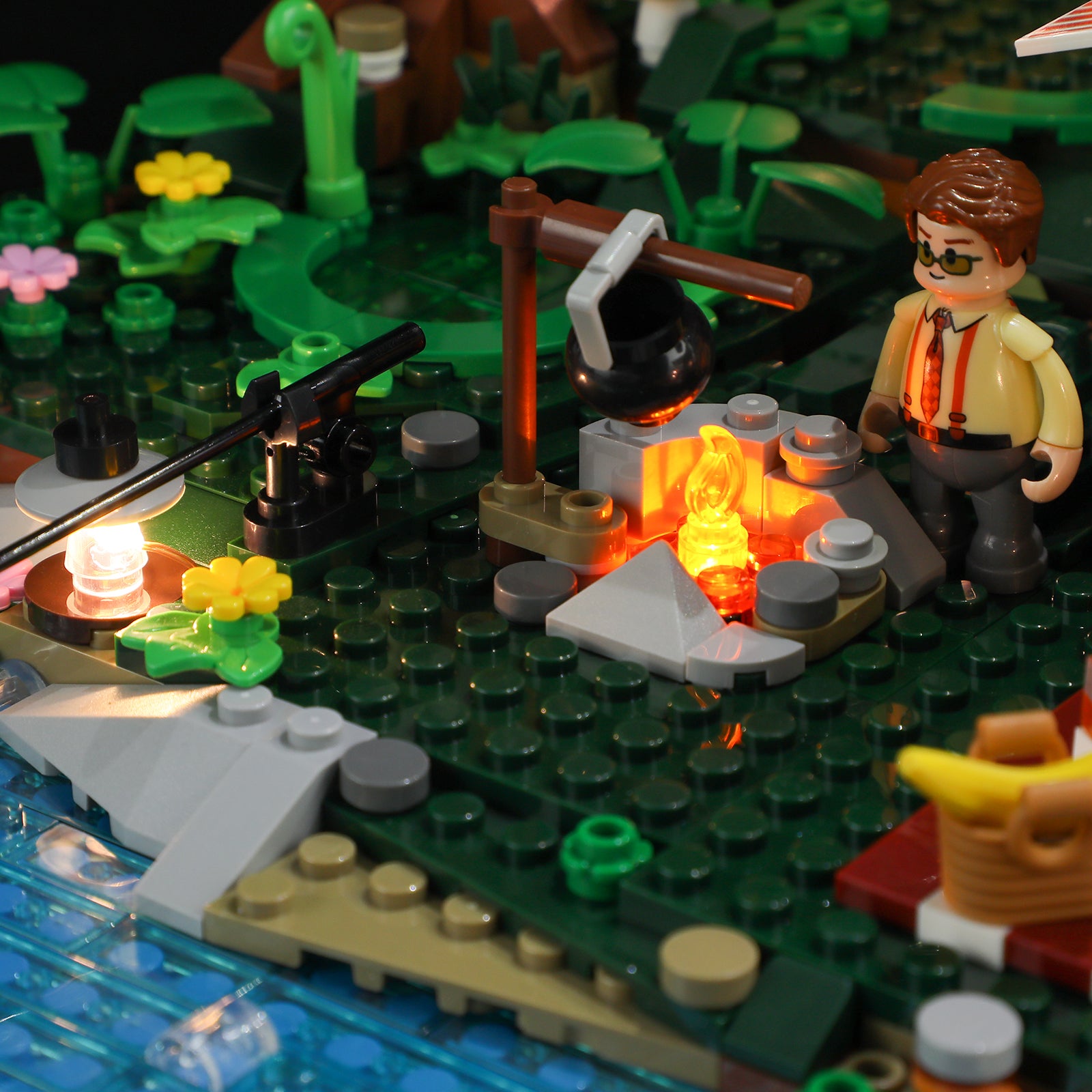 Lookout Campground 1426pcs - Happy Brick Land