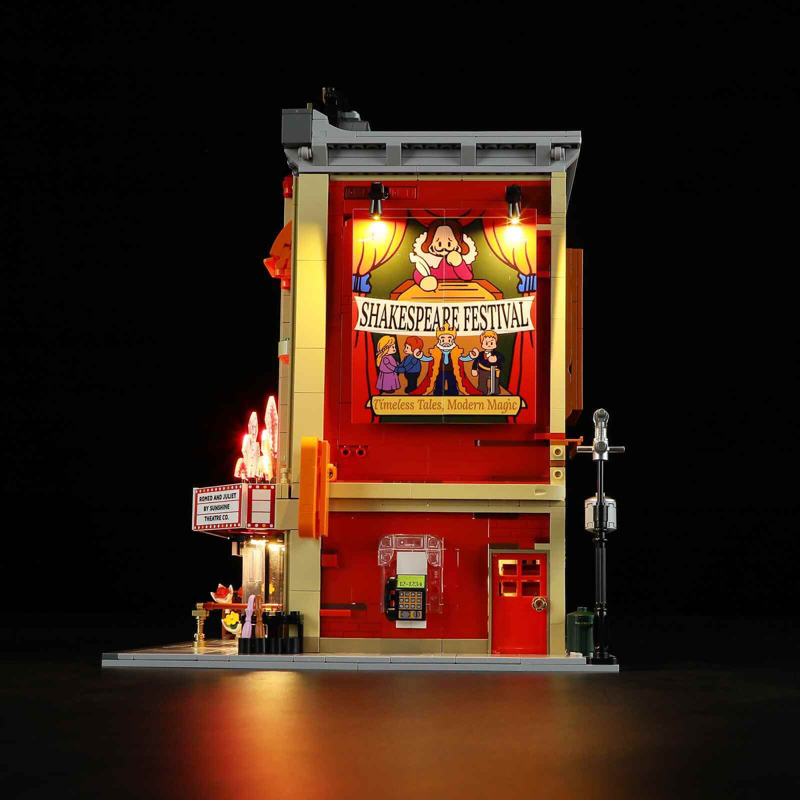 Balcony Theatre 2445PCS - Happy Brick Land