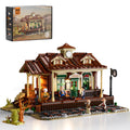 West Train Station 1974PCS - Happy Brick Land
