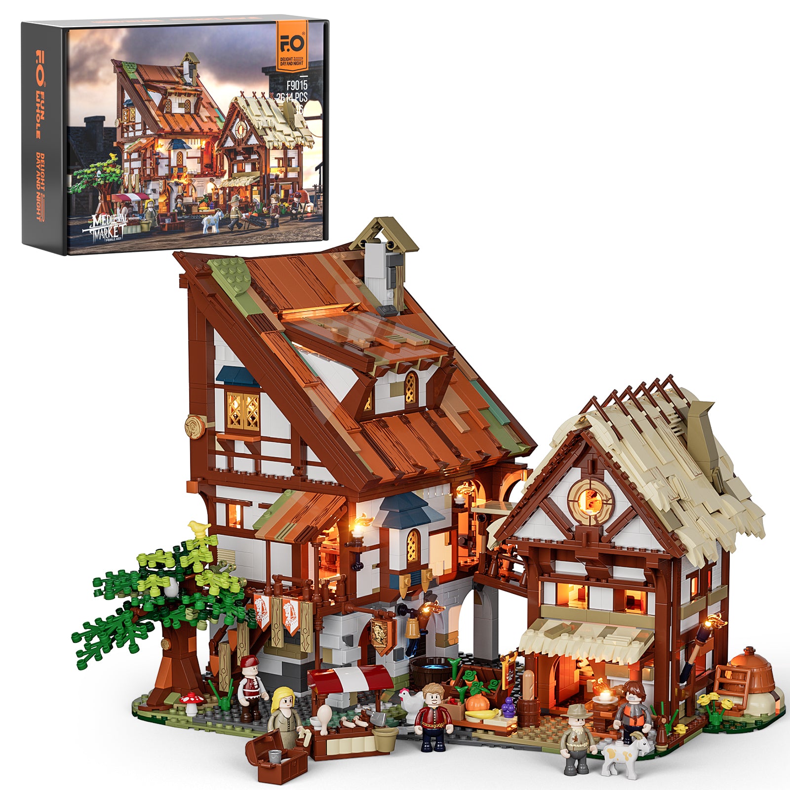 Medieval Market - Happy Brick Land