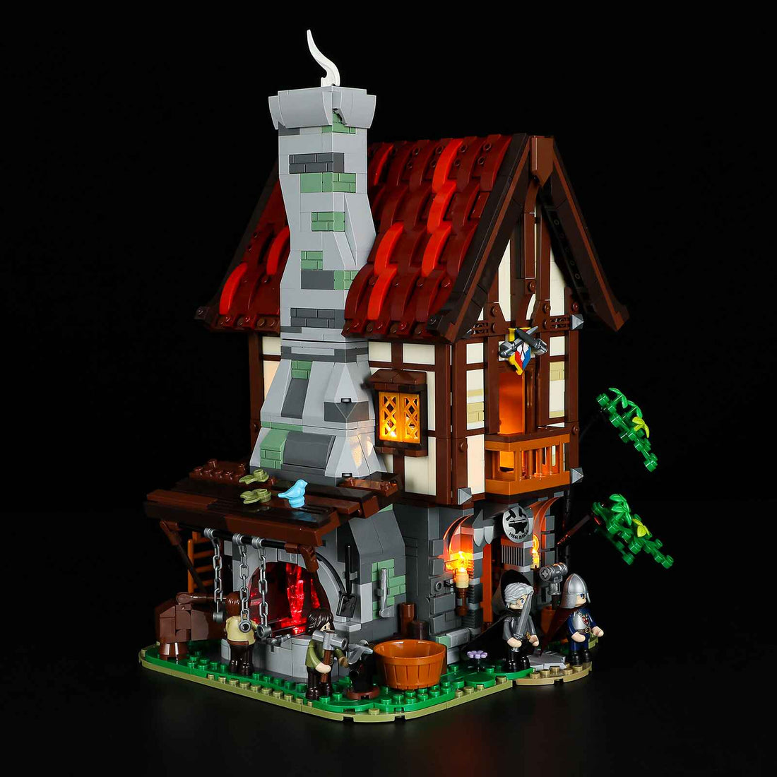 Forge House 1595PCS - Happy Brick Land