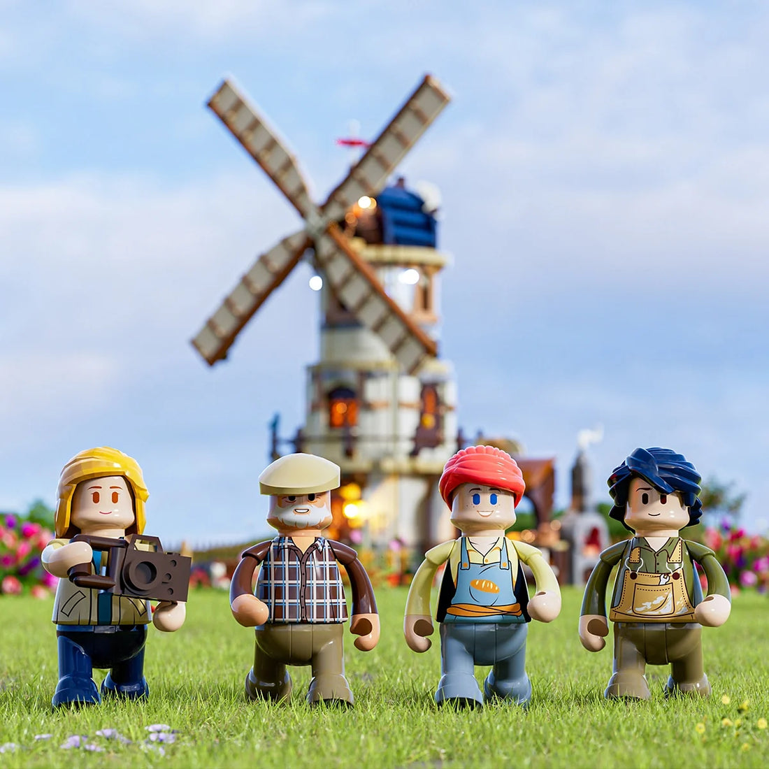 Dutch Windmill Millhouse 2297 pcs