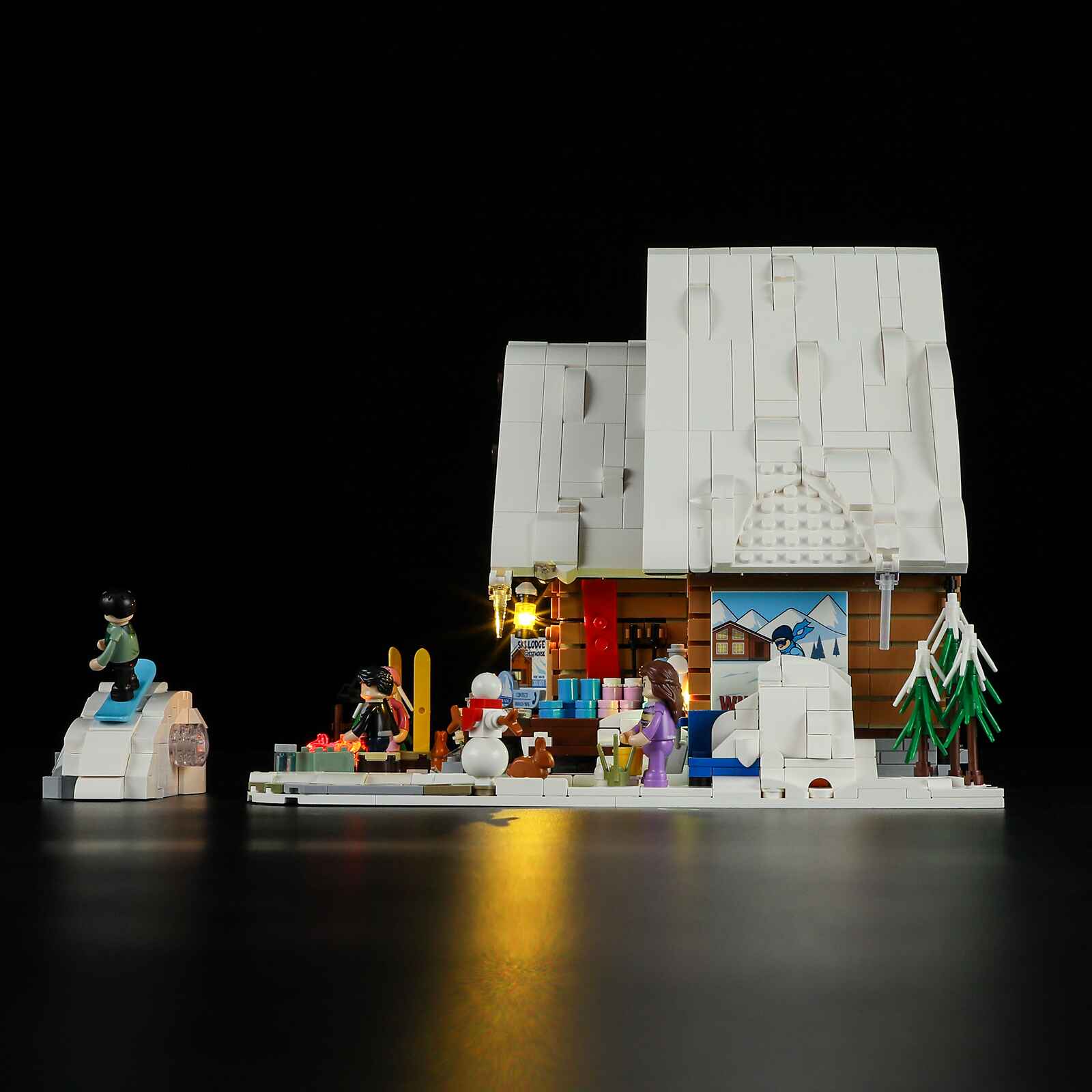 Ski Lodge 2187PCS - Happy Brick Land