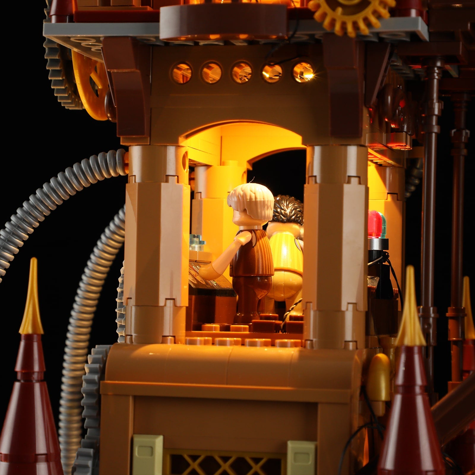 Steampunk City Bridge - Happy Brick Land