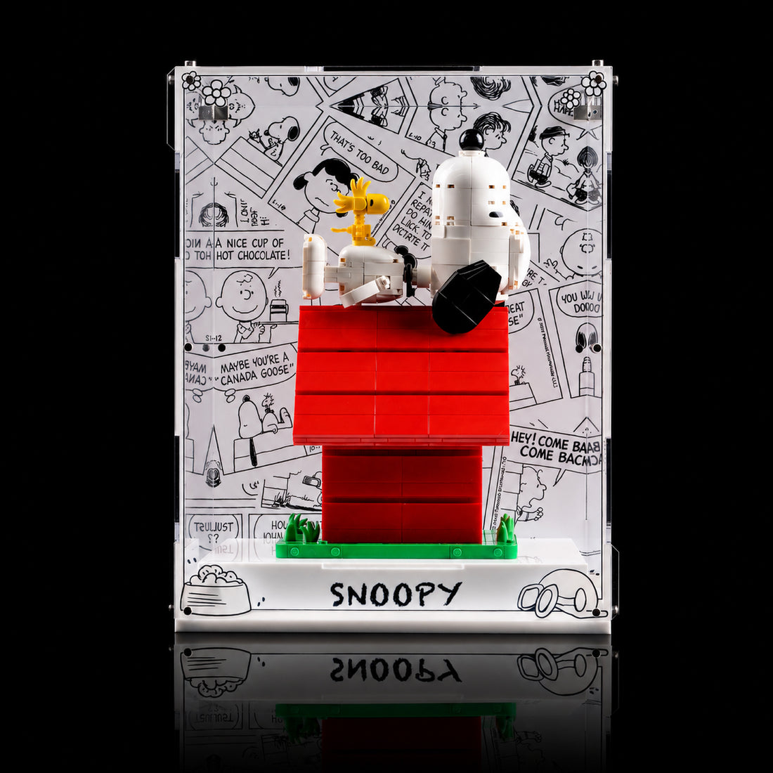 Acrylic Display Case for Peanuts: Snoopy's Doghouse 21368
