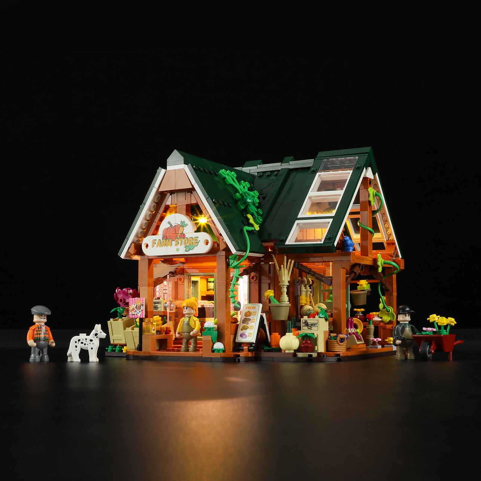 Farm Store 1523PCS - Happy Brick Land 