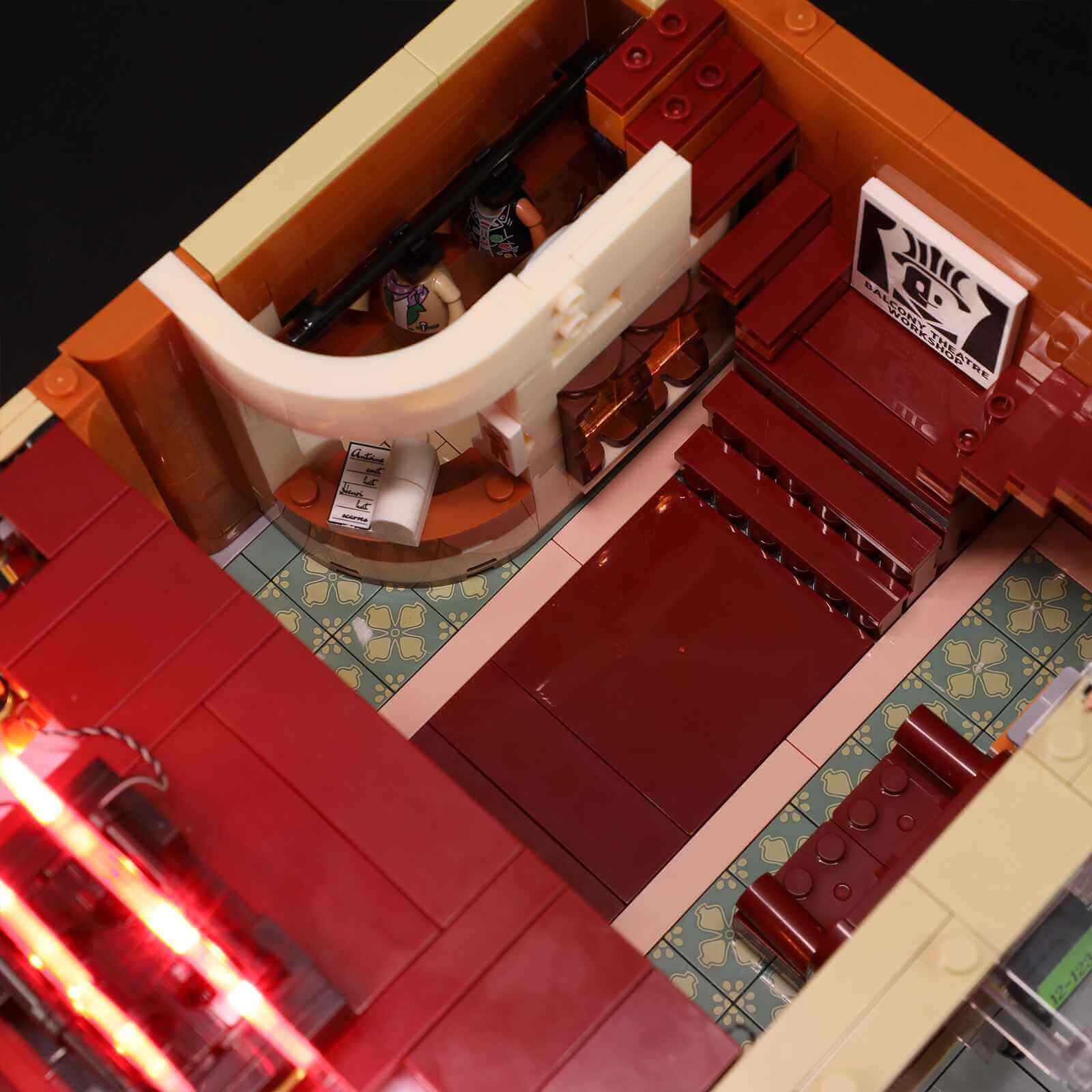 Balcony Theatre 2445PCS - Happy Brick Land