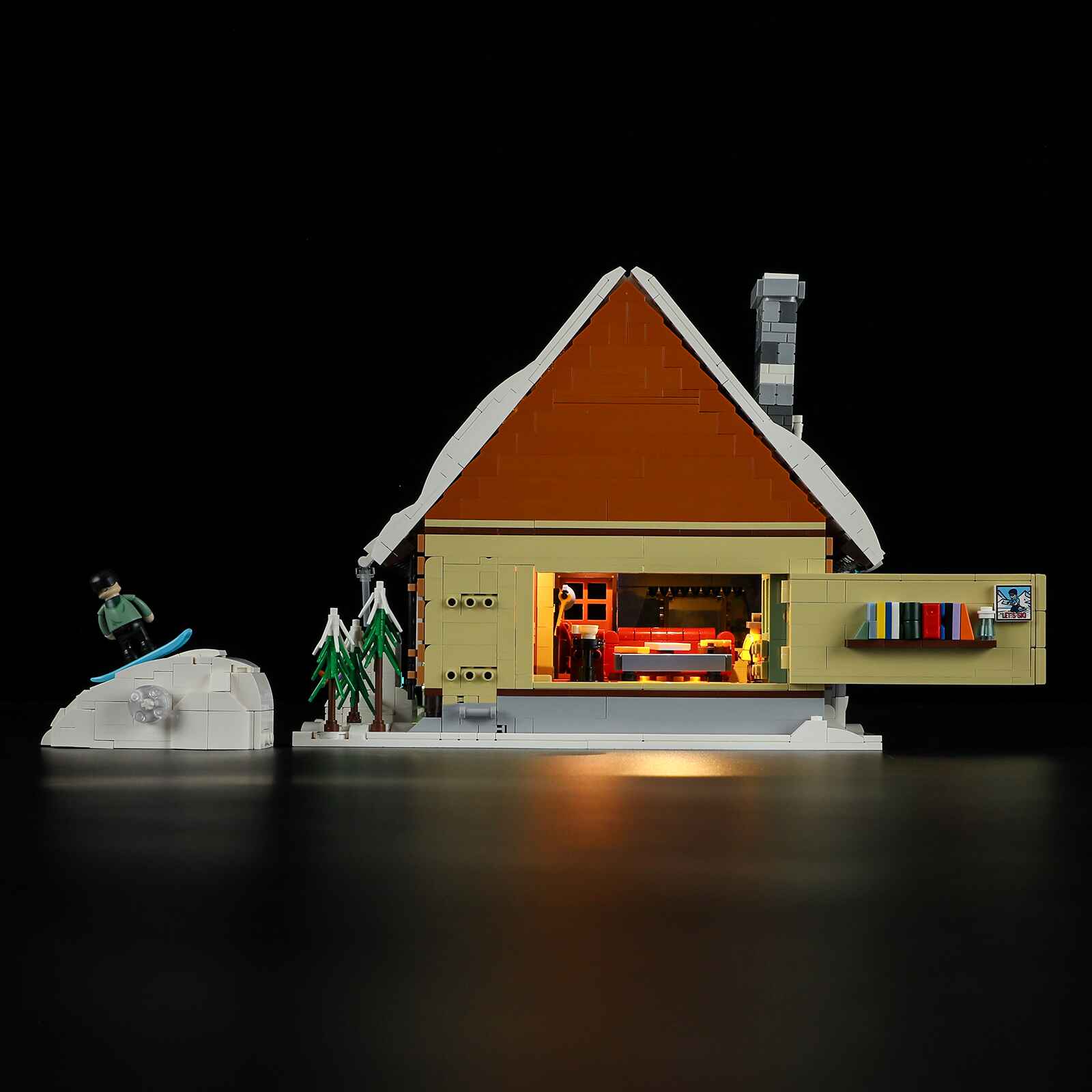 Ski Lodge 2187PCS - Happy Brick Land