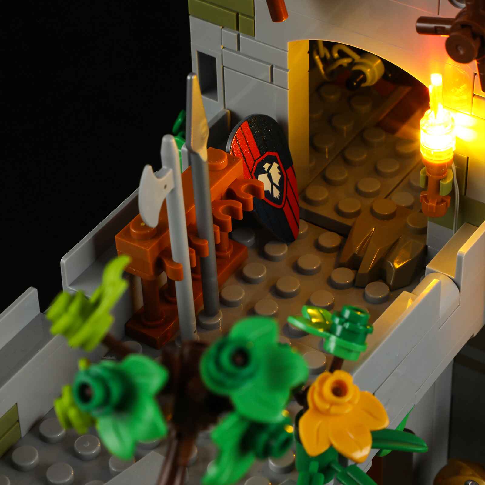Medieval Watchtower 1625PCS - Happy Brick Land 