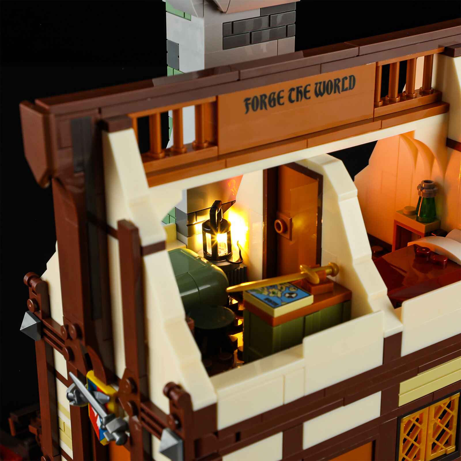 Forge House 1595PCS - Happy Brick Land