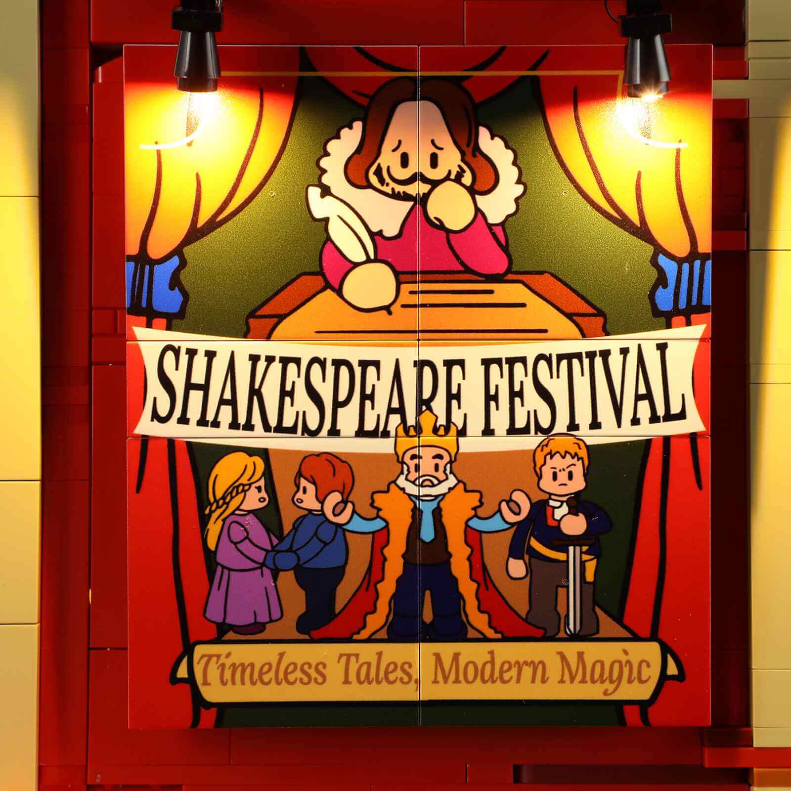 Balcony Theatre 2445PCS - Happy Brick Land