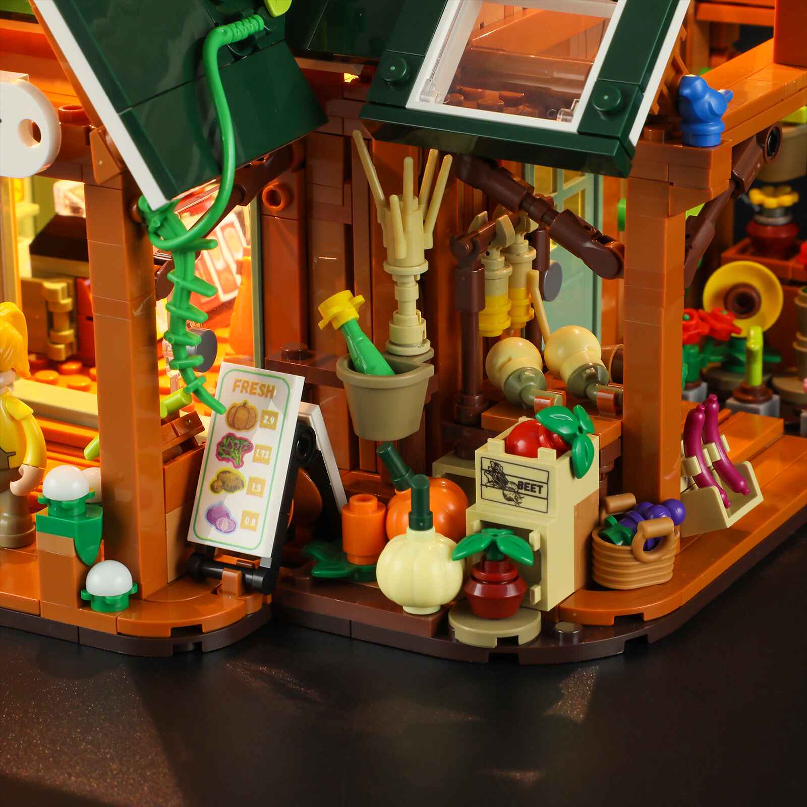 Farm Store 1523PCS - Happy Brick Land 