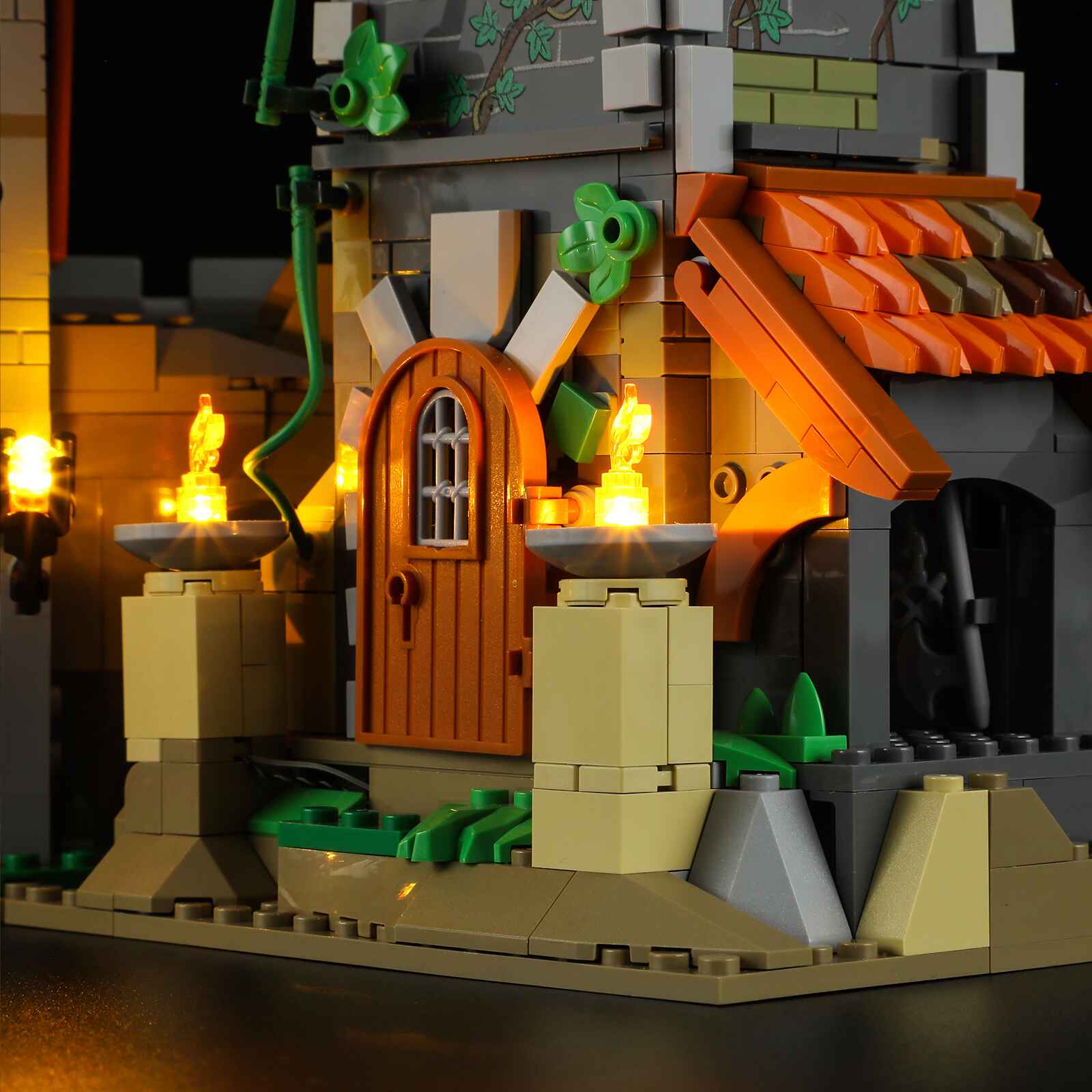 Medieval Watchtower 1625PCS - Happy Brick Land 