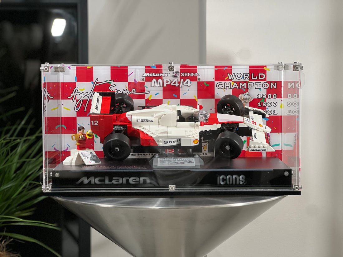 Acrylic Display Case for McLaren MP4/4 & Ayrton Senna(10330)
