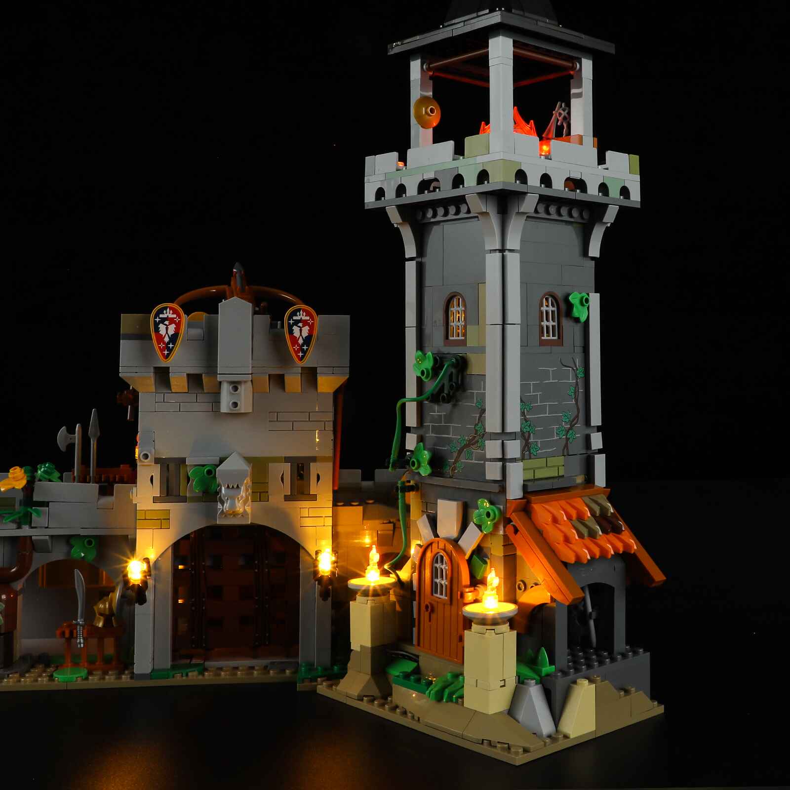 Medieval Watchtower 1625PCS - Happy Brick Land 