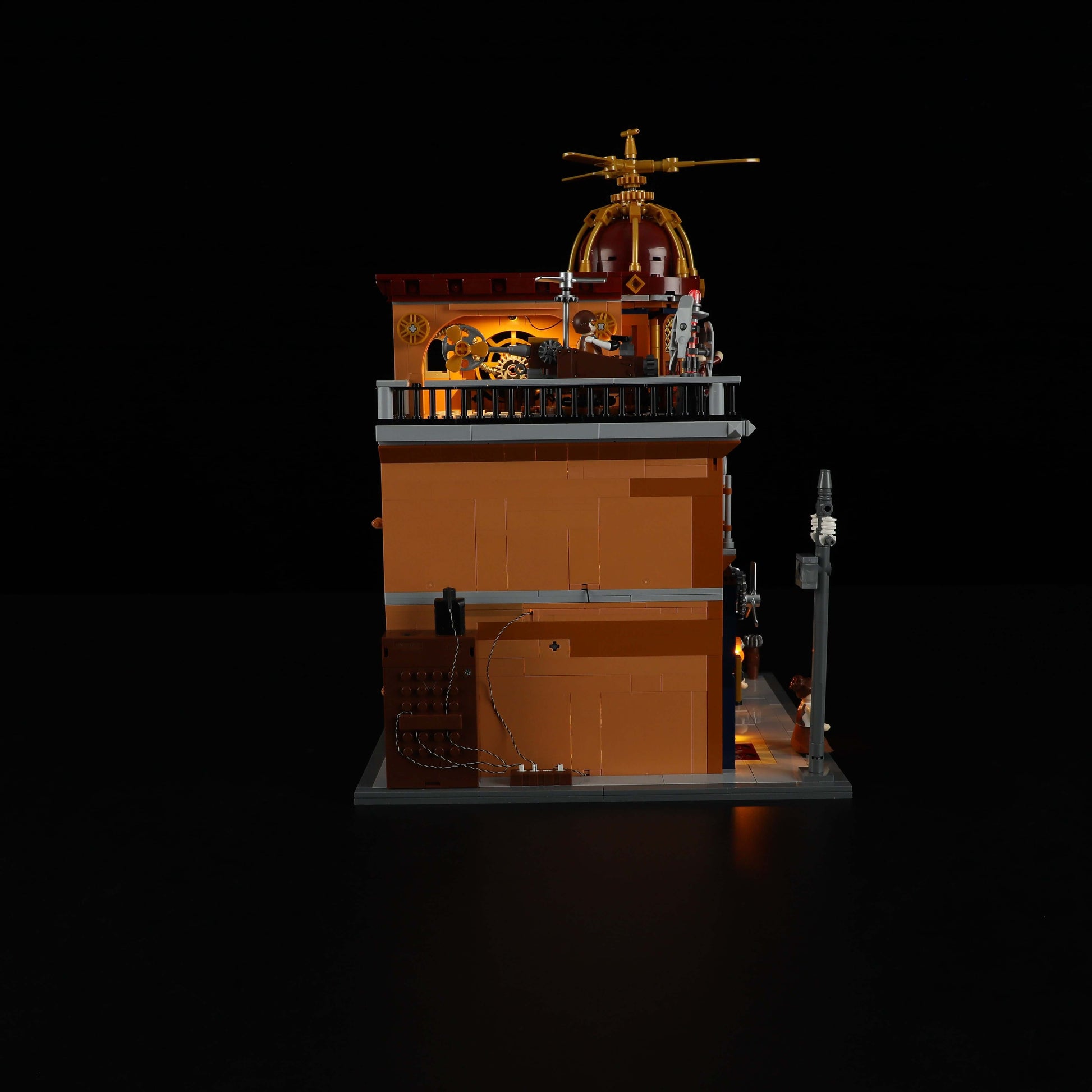 Steampunk Flying Club 1858PCS - Happy Brick Land