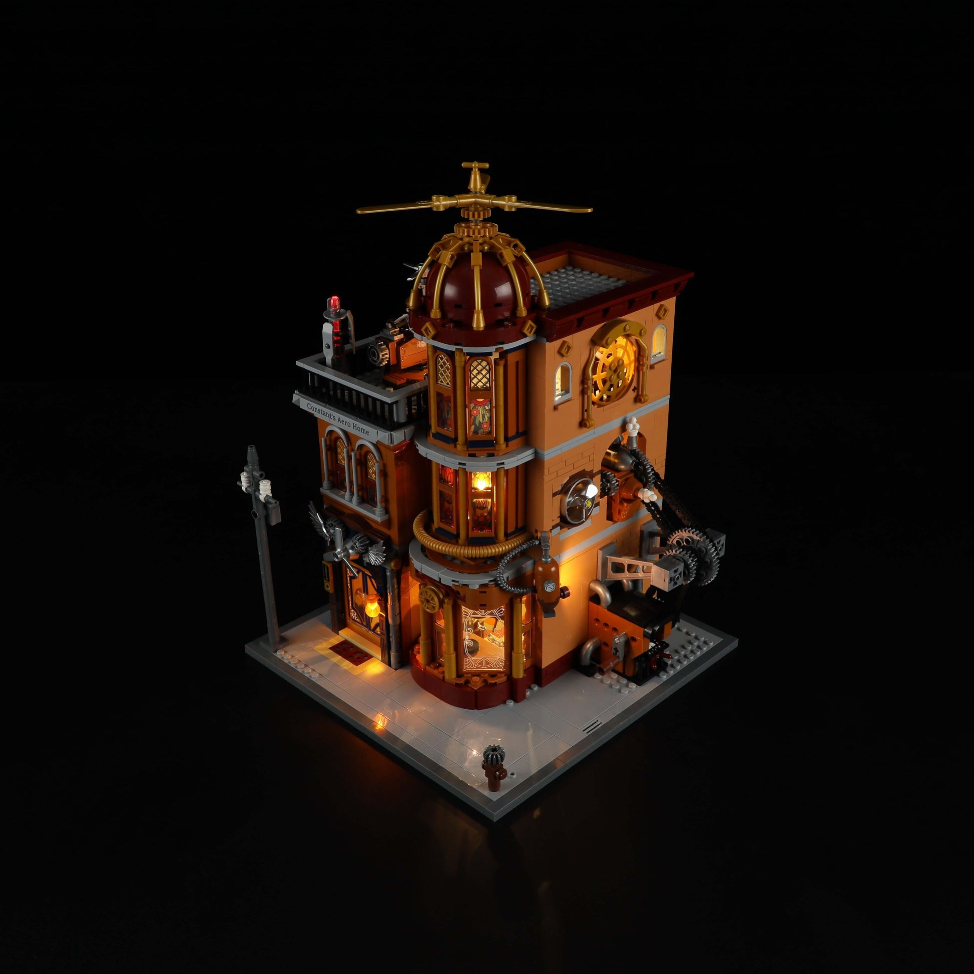 Steampunk Flying Club 1858PCS - Happy Brick Land