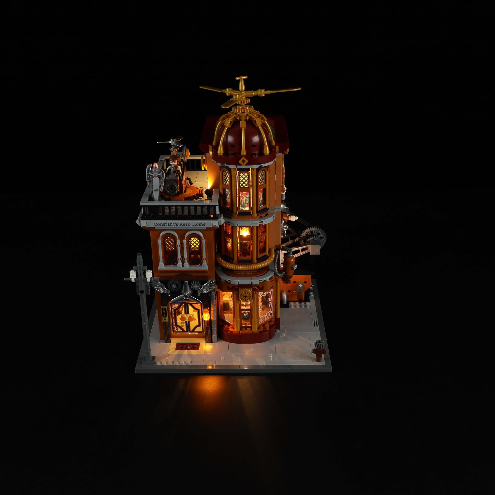 Steampunk Flying Club 1858PCS - Happy Brick Land
