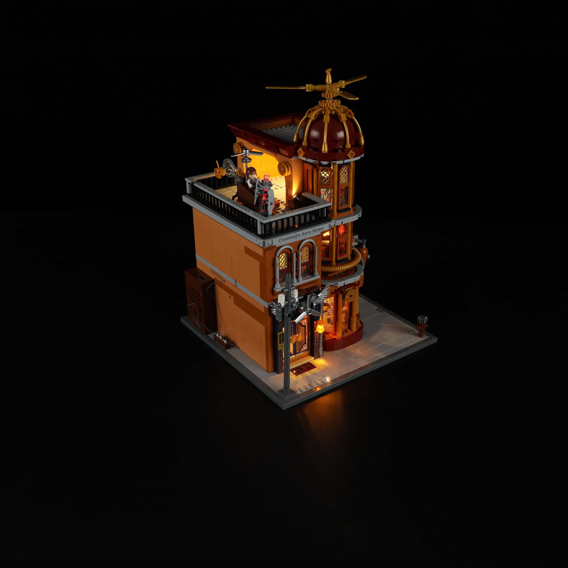 Steampunk Flying Club 1858PCS - Happy Brick Land