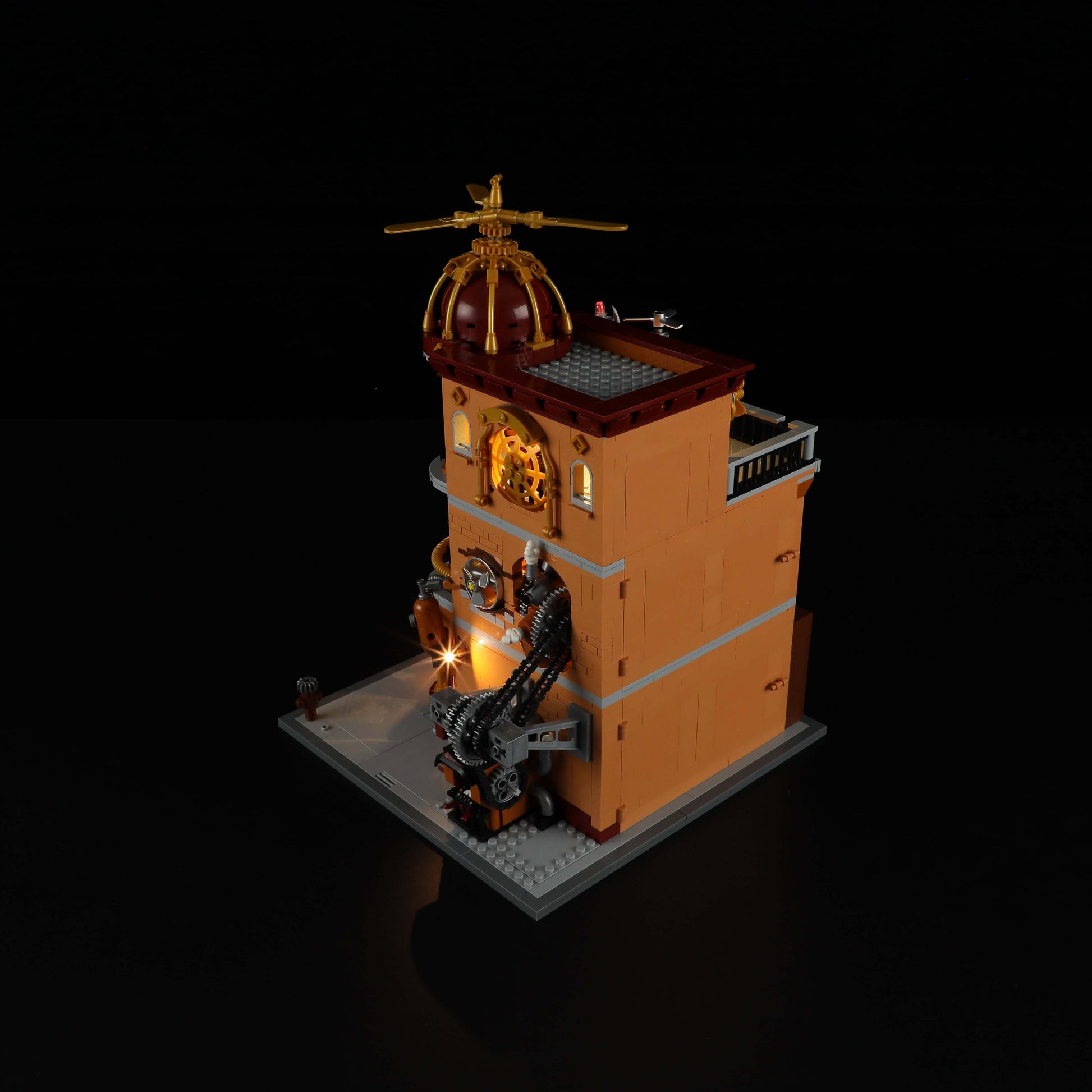Steampunk Flying Club 1858PCS - Happy Brick Land