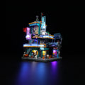 Cyberpunk Neoncity Apartment 2507PCS - Happy Brick Land