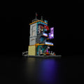 Cyberpunk Neoncity Apartment 2507PCS - Happy Brick Land